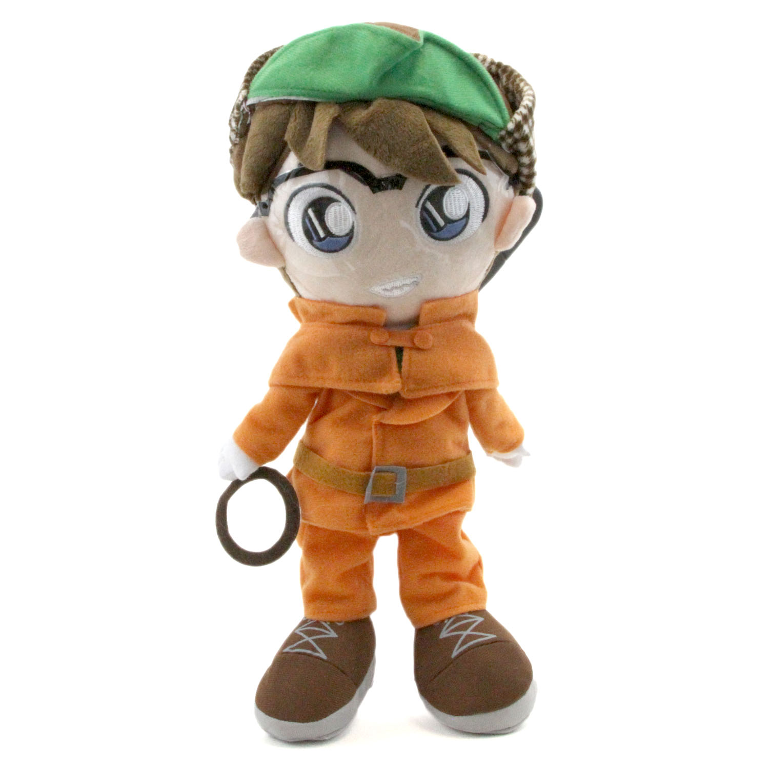 New Conan Edogawa Sherlock Costume DETECTIVE CONAN 12 inch Plush Case Closed