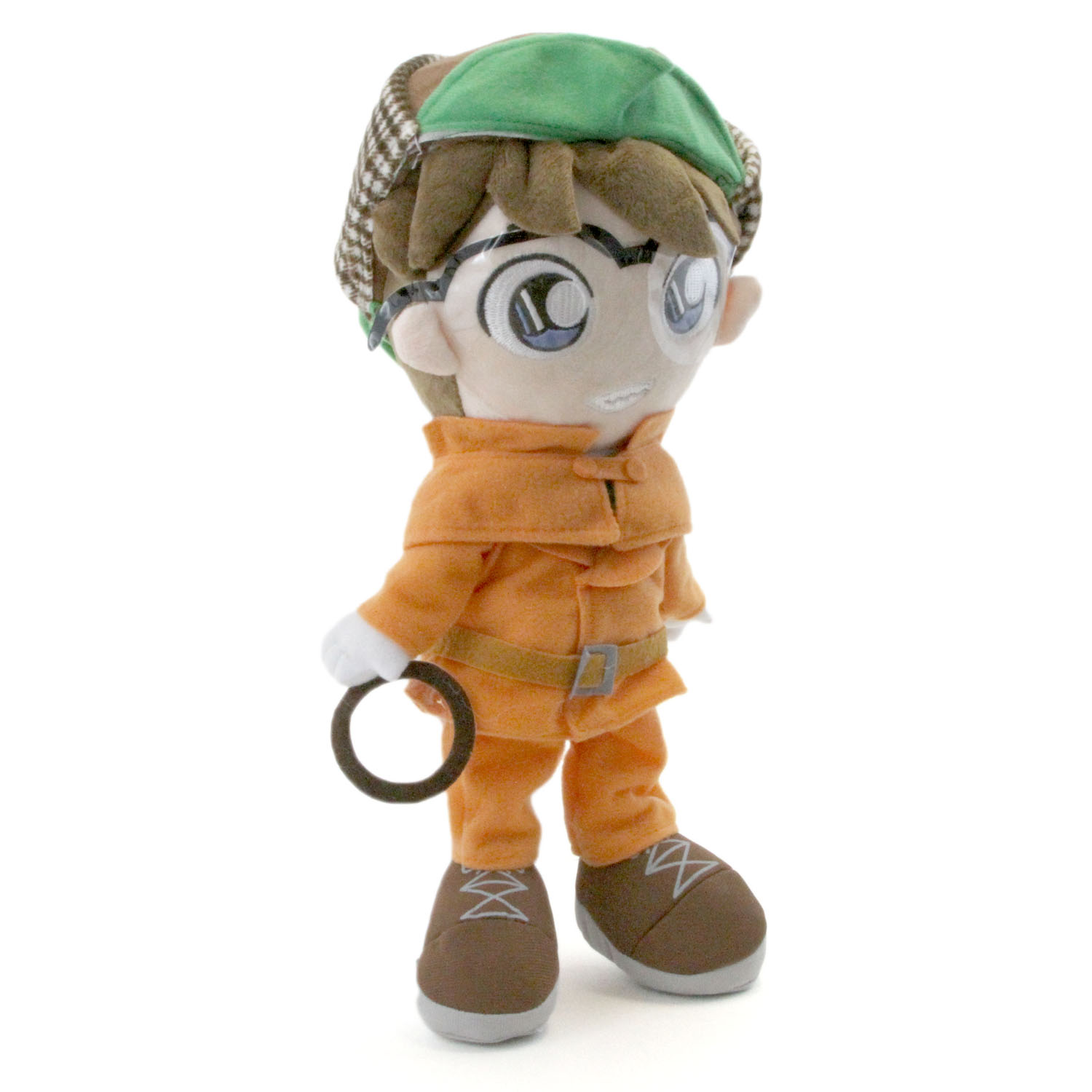 New Conan Edogawa Sherlock Costume DETECTIVE CONAN 12 inch Plush Case Closed