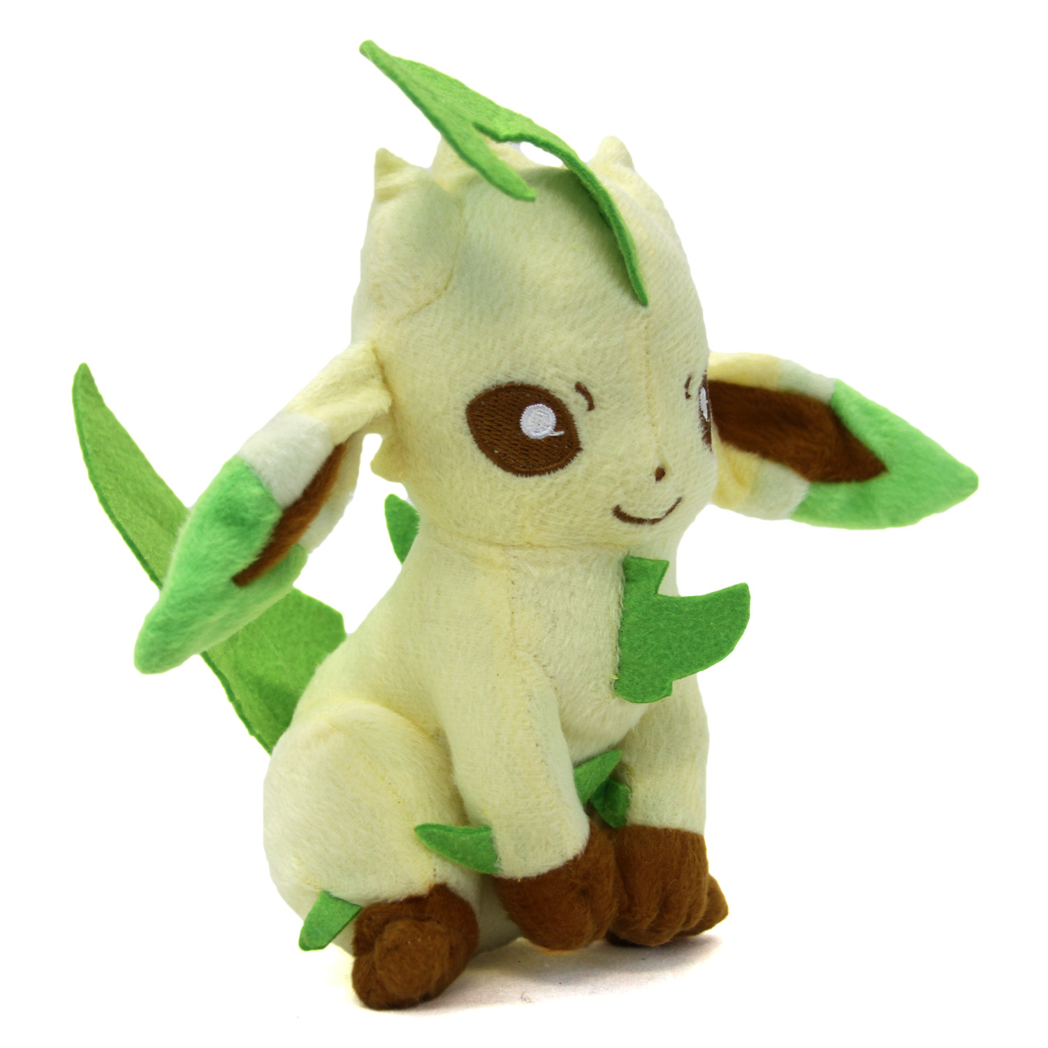 sleeping leafeon plush