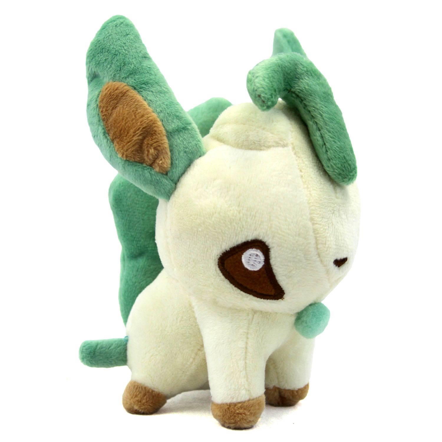 sleeping leafeon plush