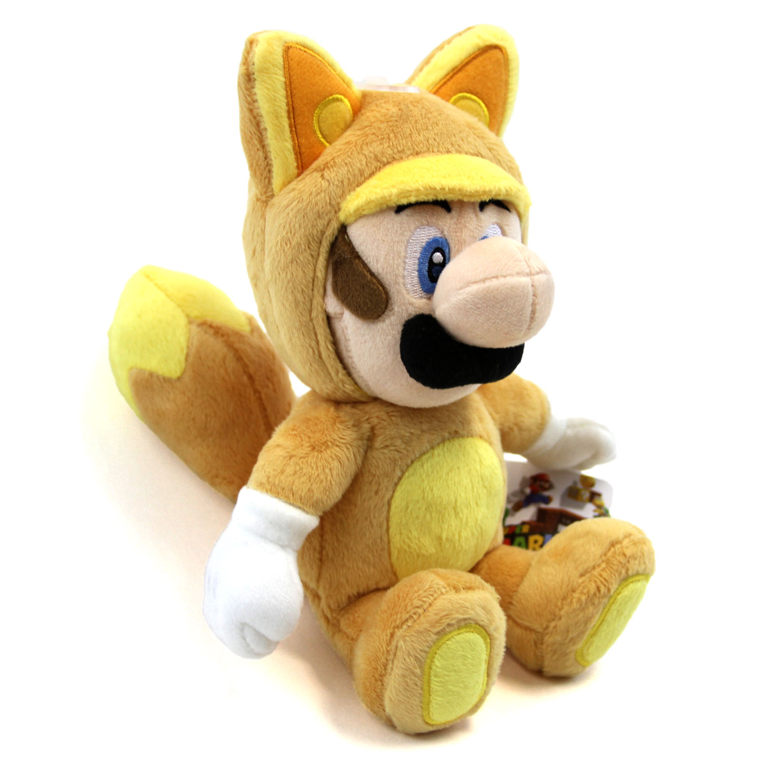 Plush official. Luigi Fox. Плюш ДС. Лиса Луиджи из Марио.