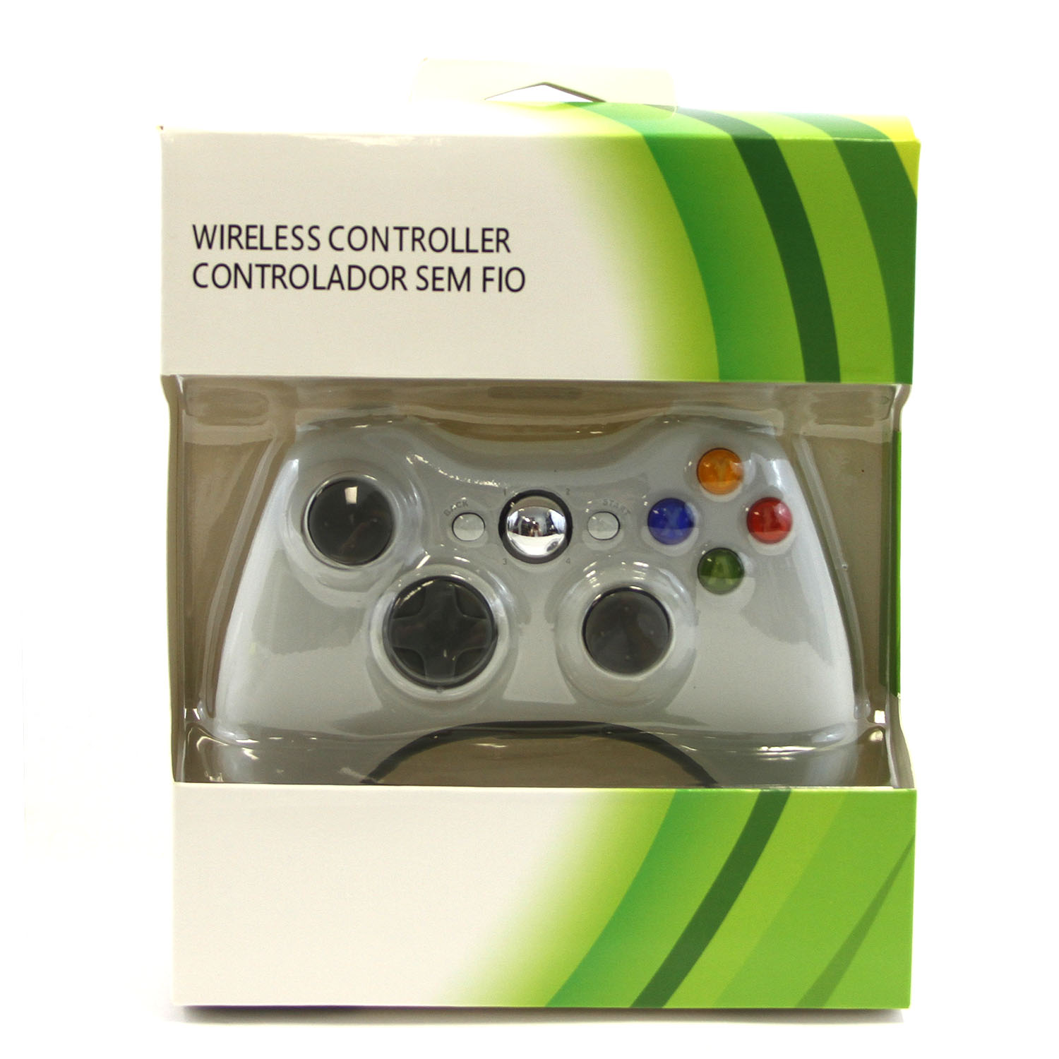 New Xbox 360 - Wireless White Controller Pad New Slim (Hexir) Gamepad ...